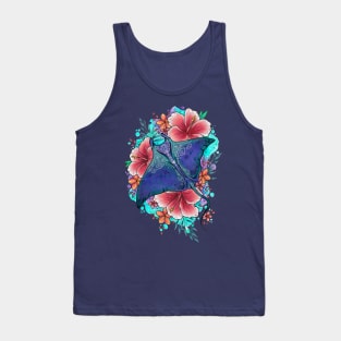 Manta Ray Design by Lorna Laine Tank Top